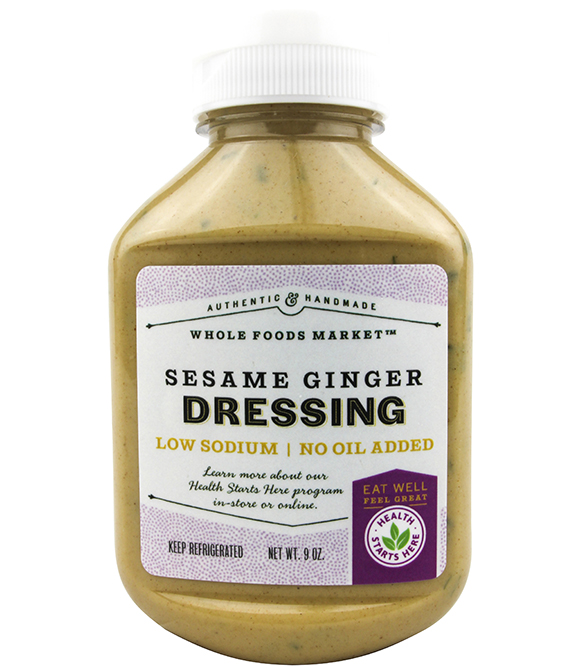 Cindy's Kitchen Product Sesame Ginger Dressing
